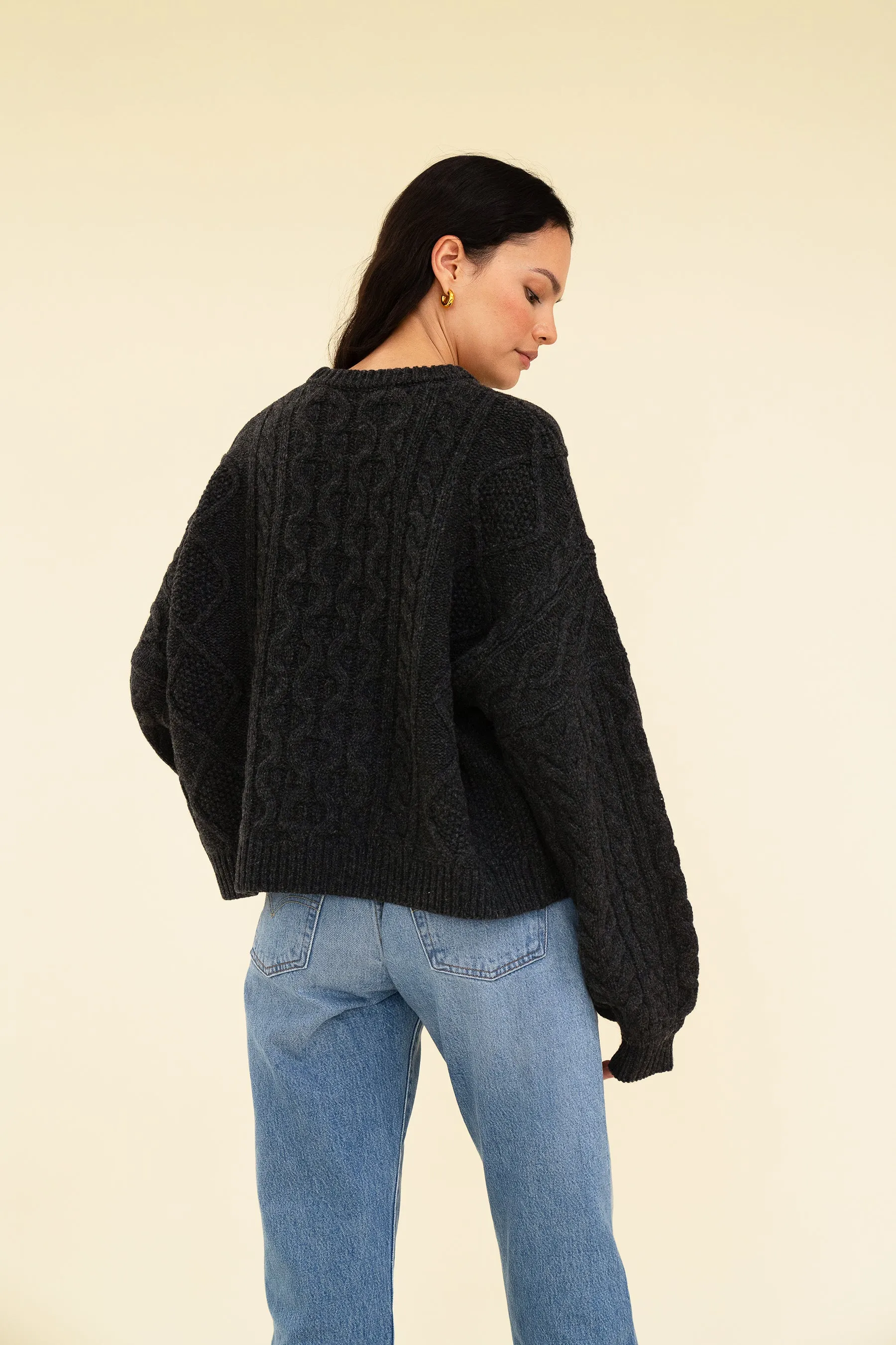 WINONA KNIT - CHARCOAL
