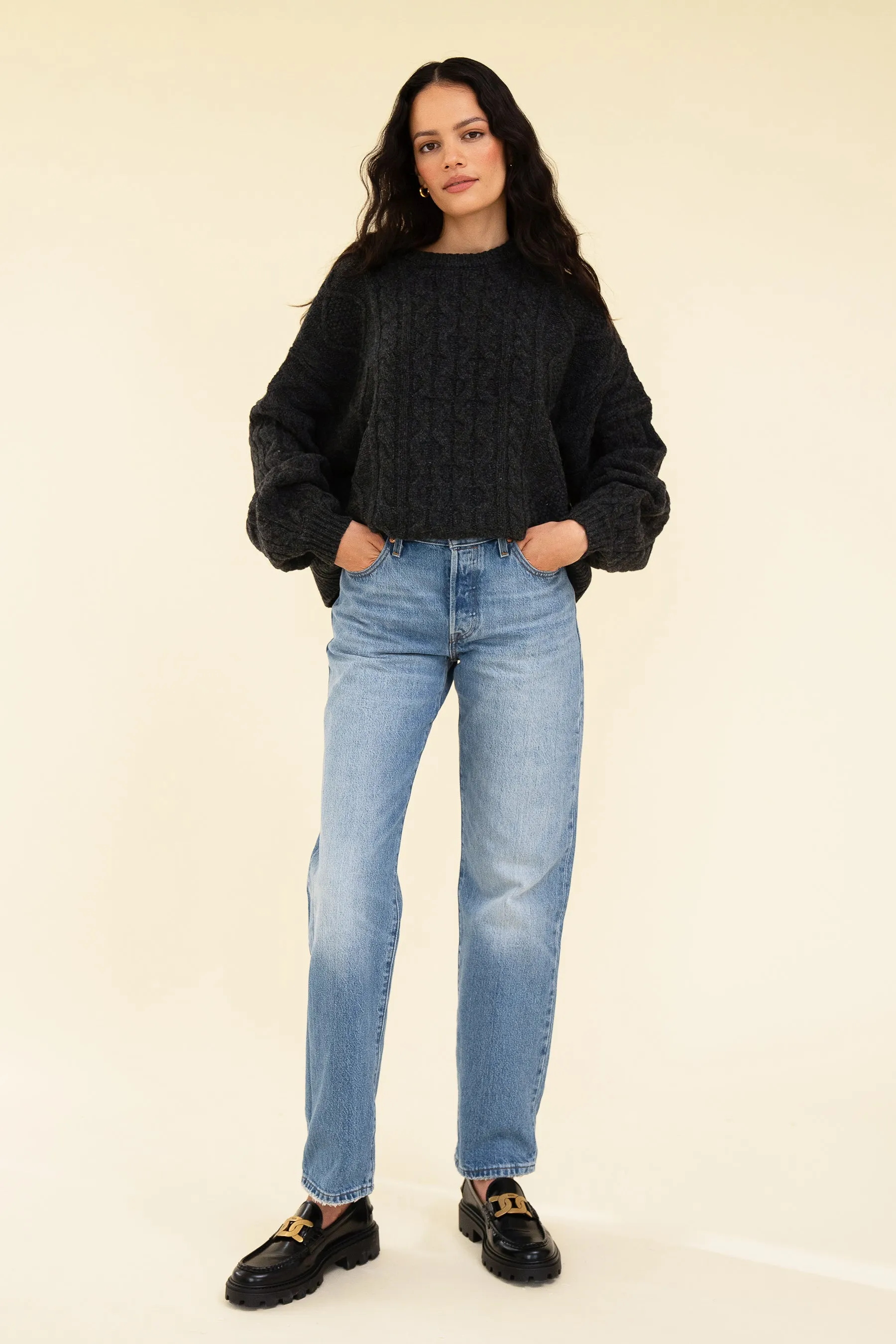 WINONA KNIT - CHARCOAL