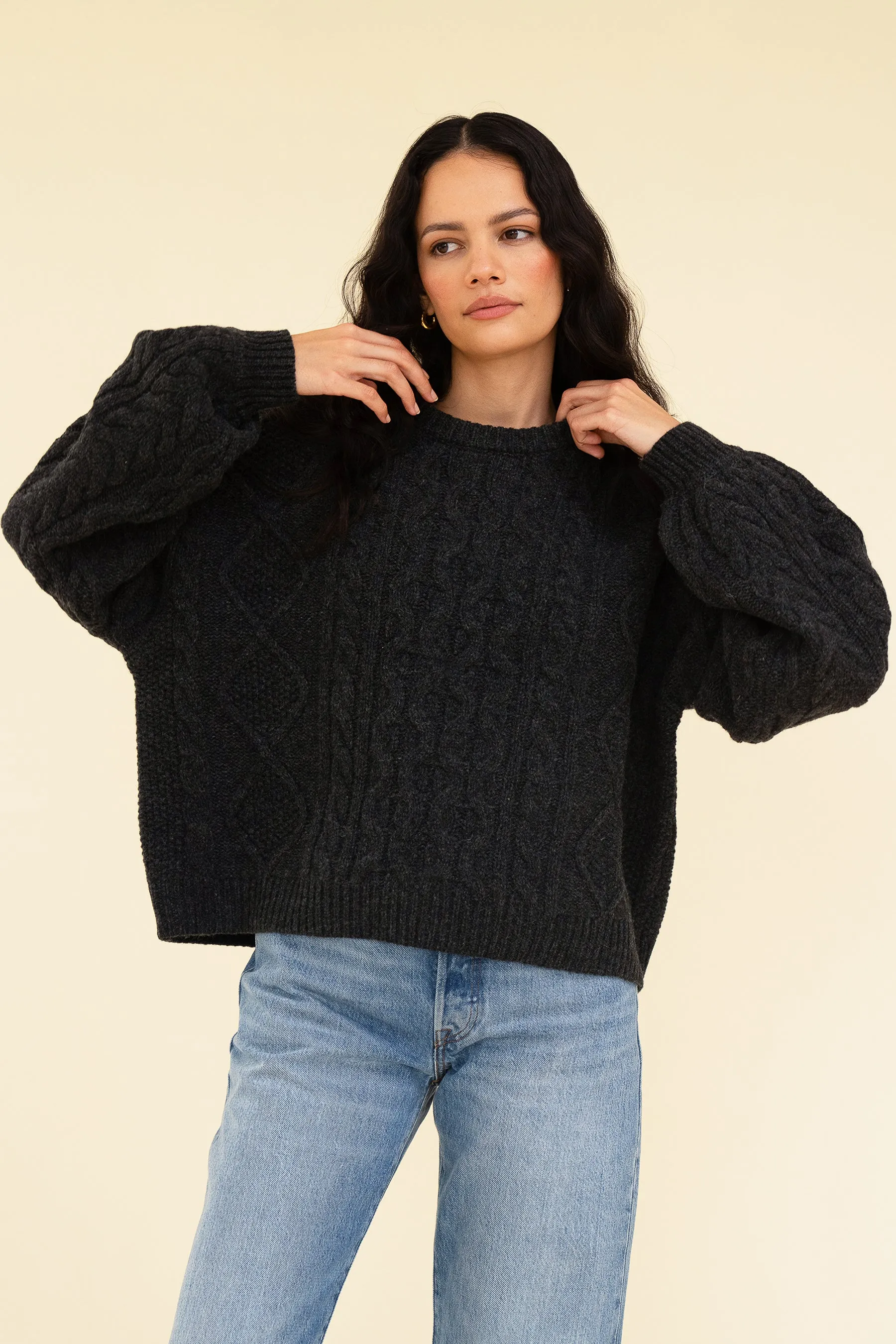 WINONA KNIT - CHARCOAL