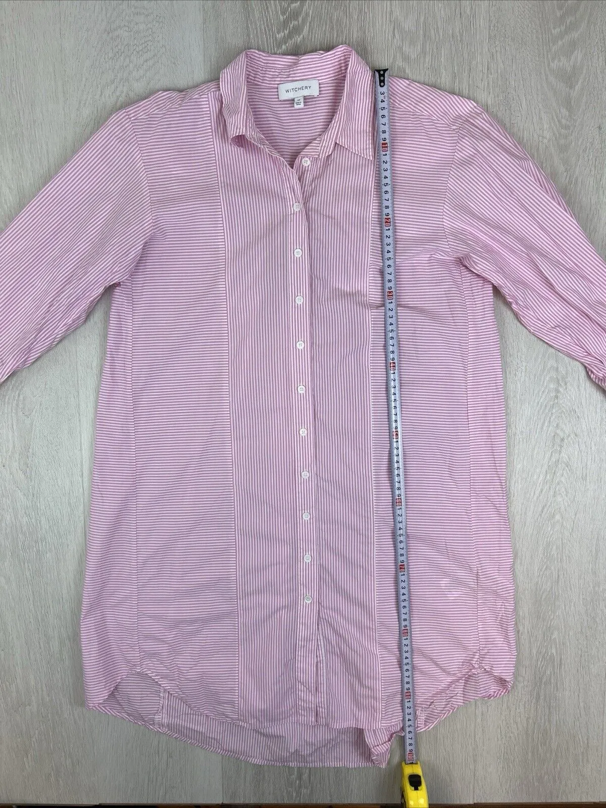 Witchery Womens Button Up Collared Shirt Dress Size 10 (2 Dresses)