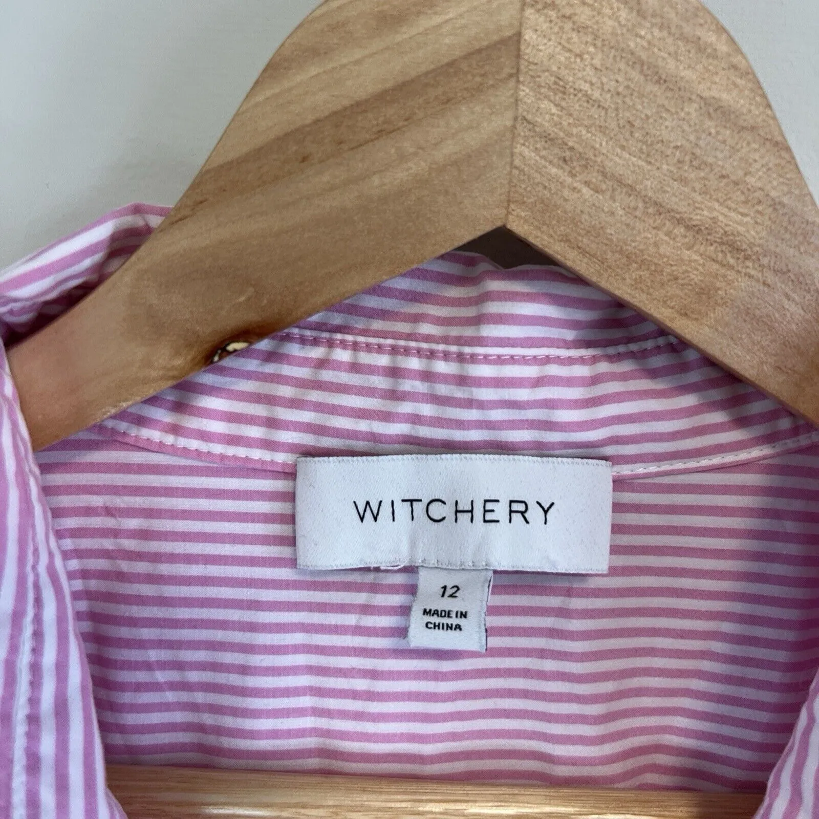 Witchery Womens Button Up Collared Shirt Dress Size 10 (2 Dresses)