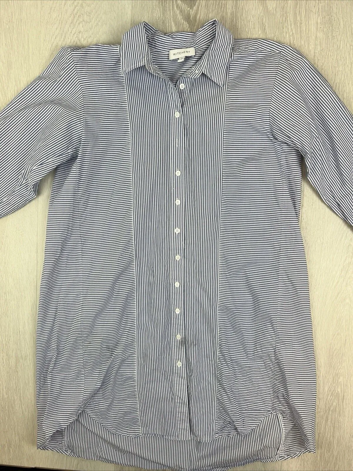 Witchery Womens Button Up Collared Shirt Dress Size 10 (2 Dresses)