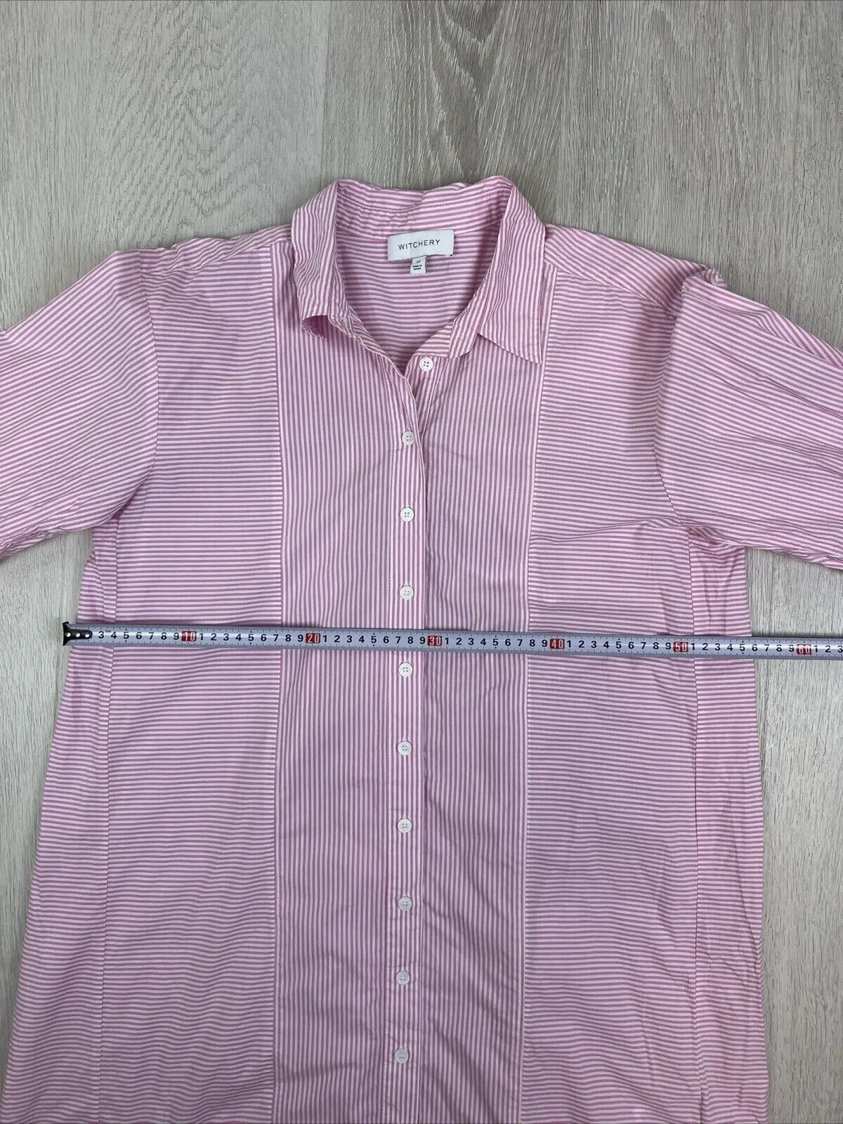 Witchery Womens Button Up Collared Shirt Dress Size 10 (2 Dresses)