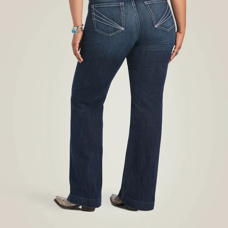 Woman's Trouser Perfect Rise Aisha Wide Leg Jean | 10040806