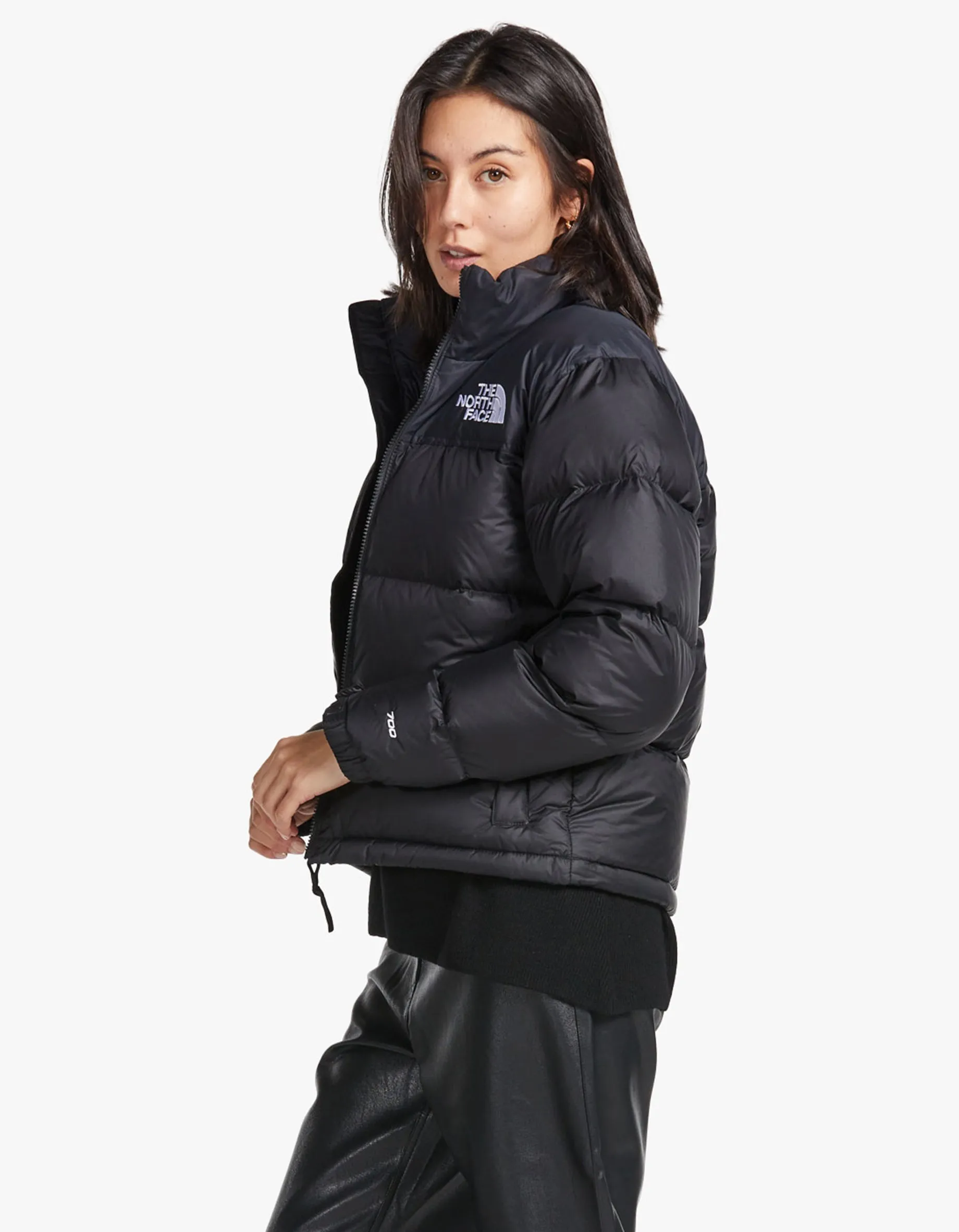 Womens 1996 Retro Nuptse Jacket - Recycled TNF Black