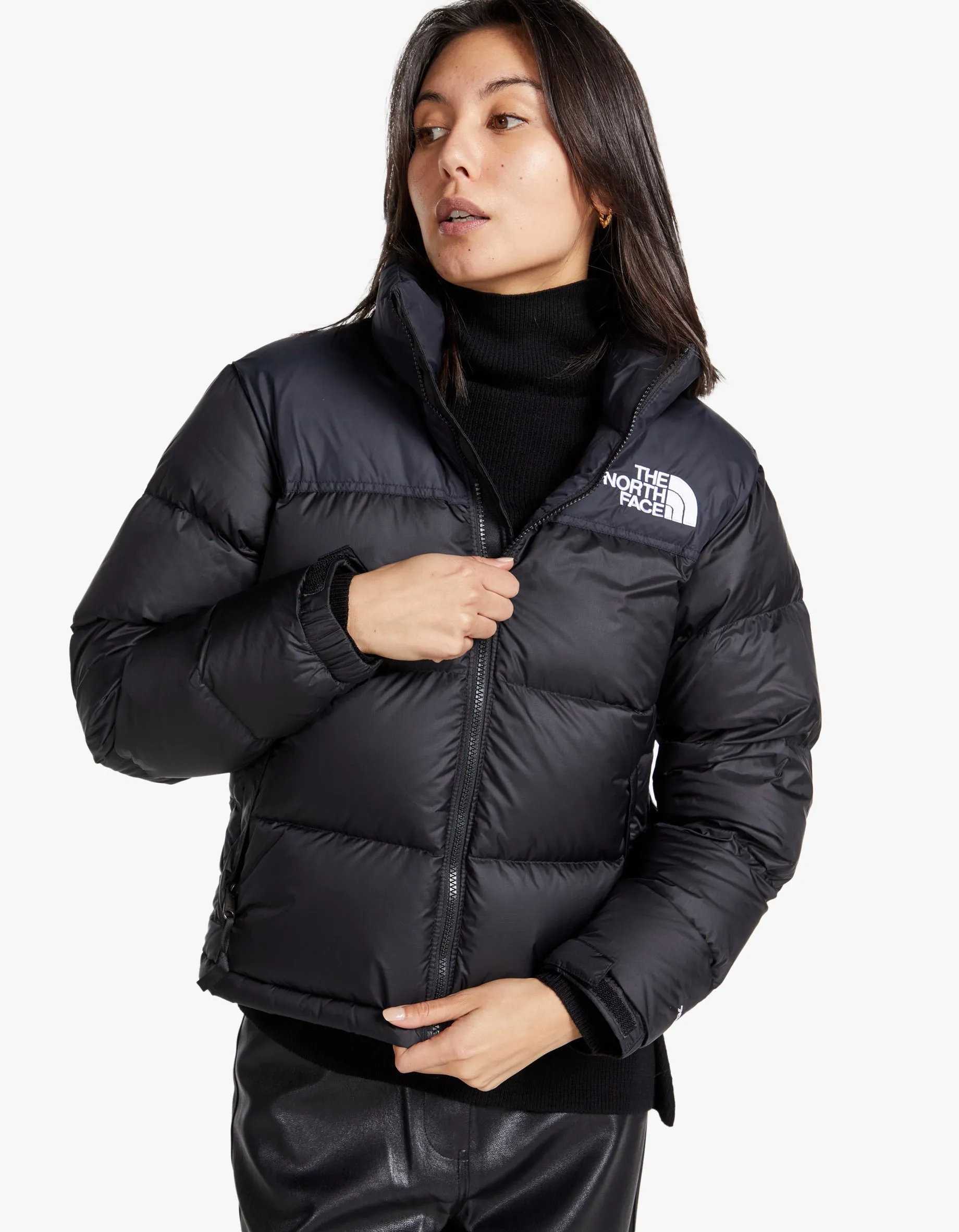 Womens 1996 Retro Nuptse Jacket - Recycled TNF Black