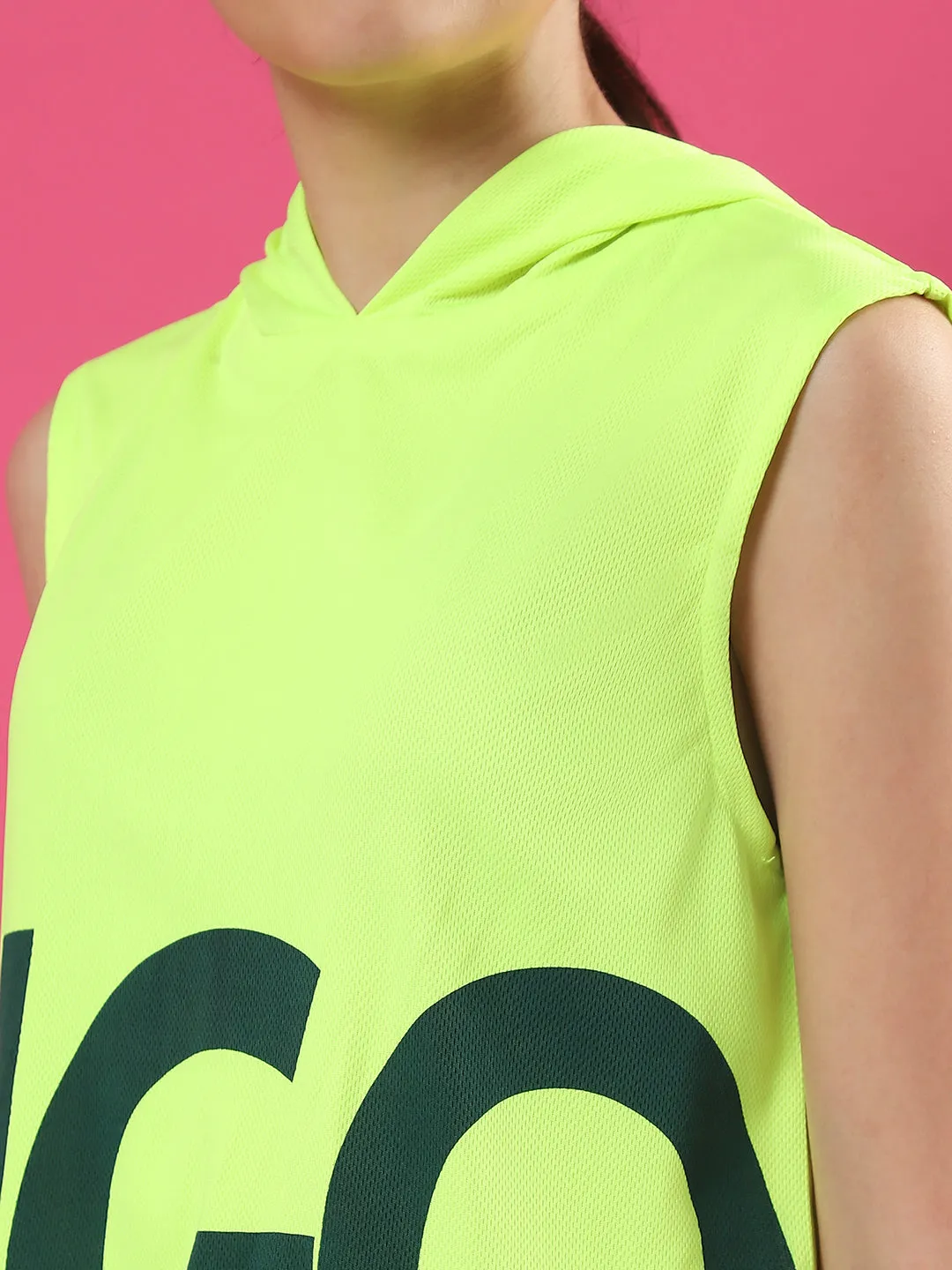 Women's Activewear Dropshoulder Hoodie Top