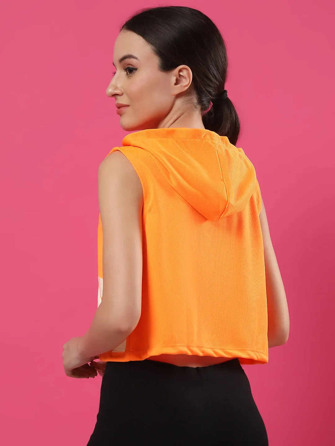 Women's Activewear Dropshoulder Hoodie Top
