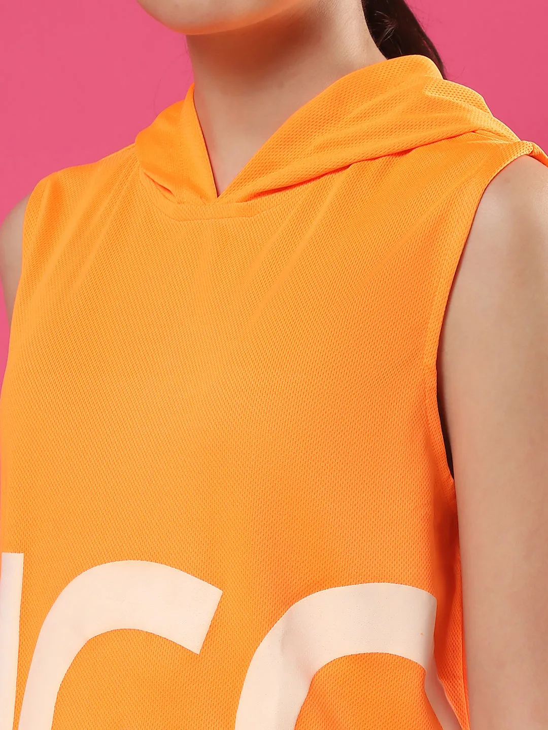 Women's Activewear Dropshoulder Hoodie Top