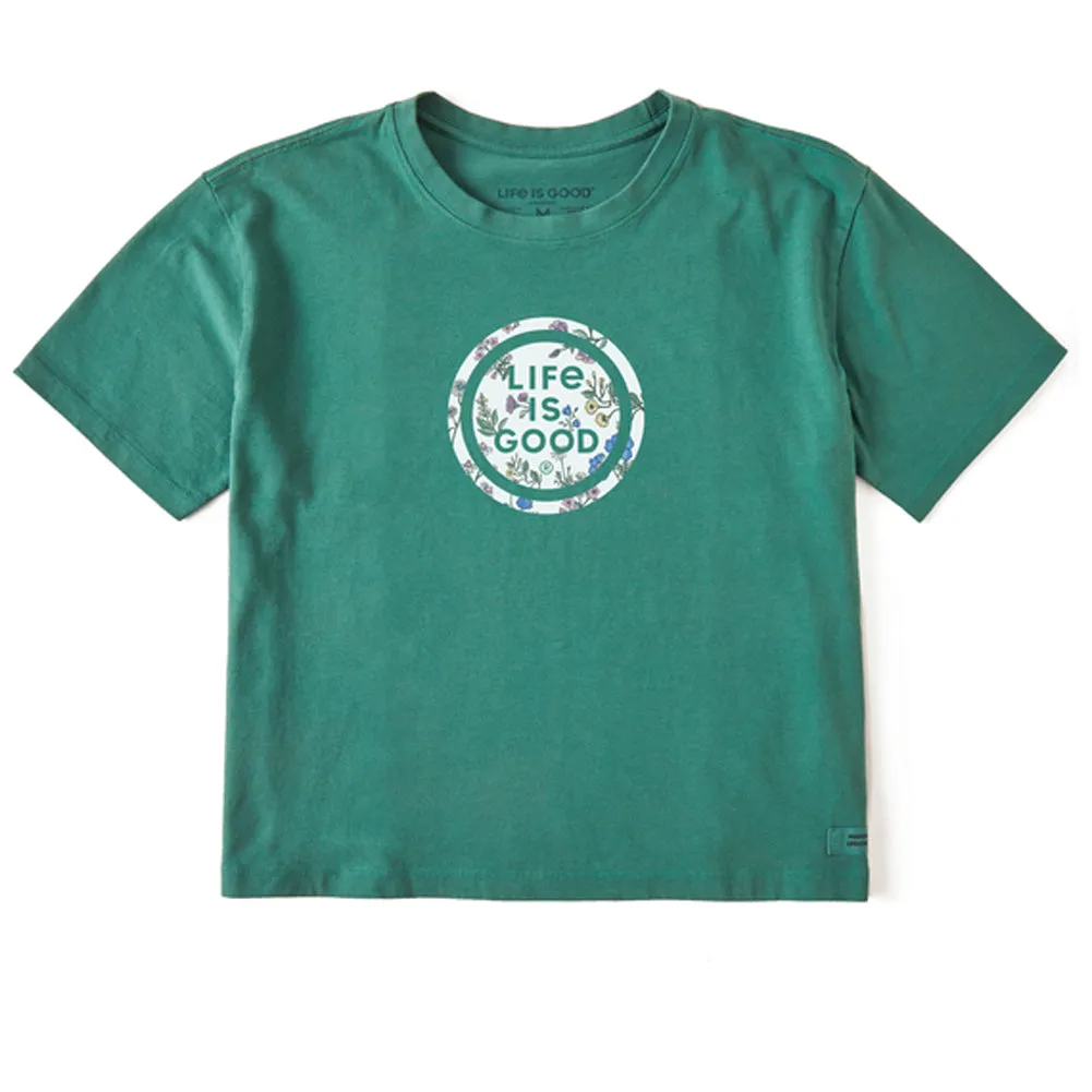 Women's Botanical Coin Boxy Crusher Tee - 115181