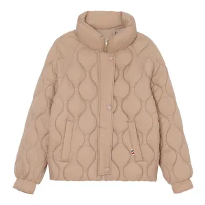 Women's Fashionable Easy-to-Clean Quilted Puffer Jacket