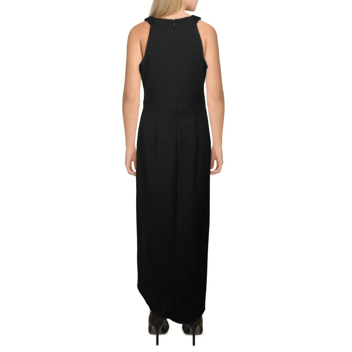 Xscape Womens Pleated  Evening Dress