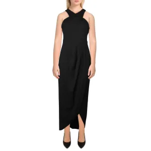 Xscape Womens Pleated  Evening Dress