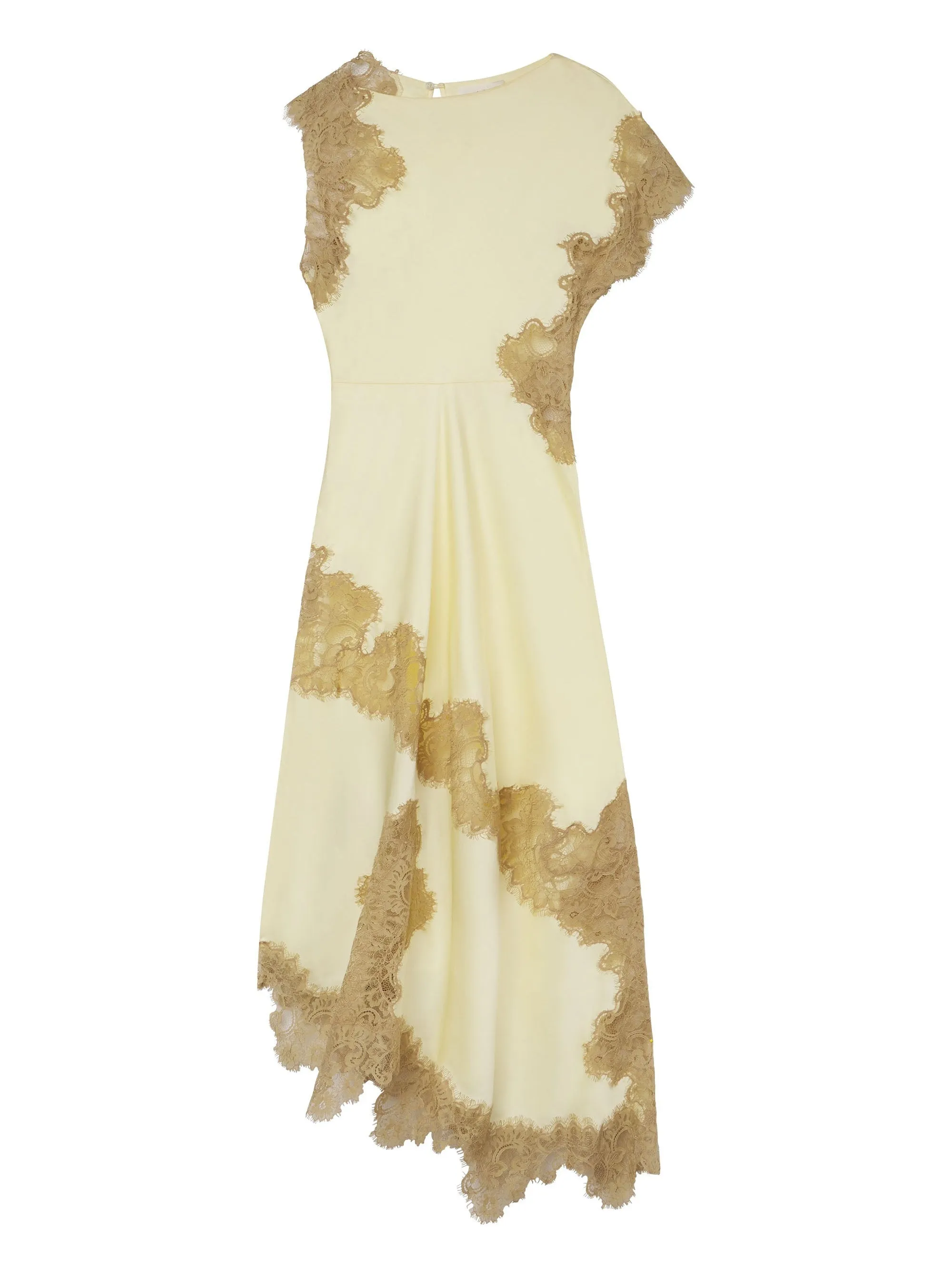 YOLAINE - LUXE SATIN FULL-LENGTH DRESS