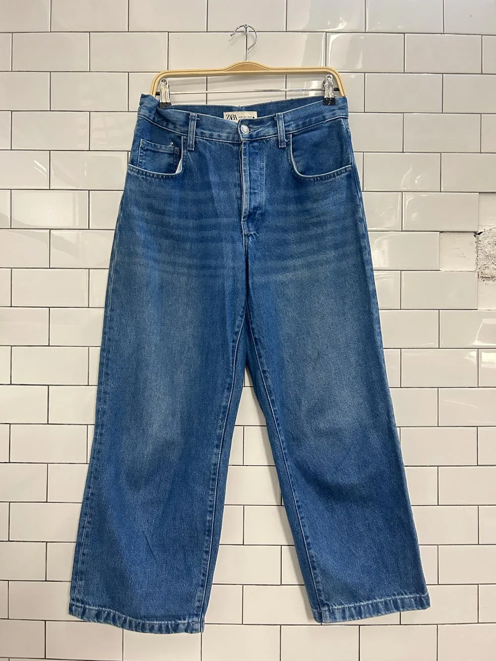 zara wide leg jeans