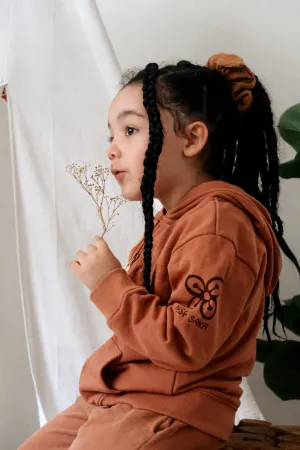Zip Hooded Jumper | Clay