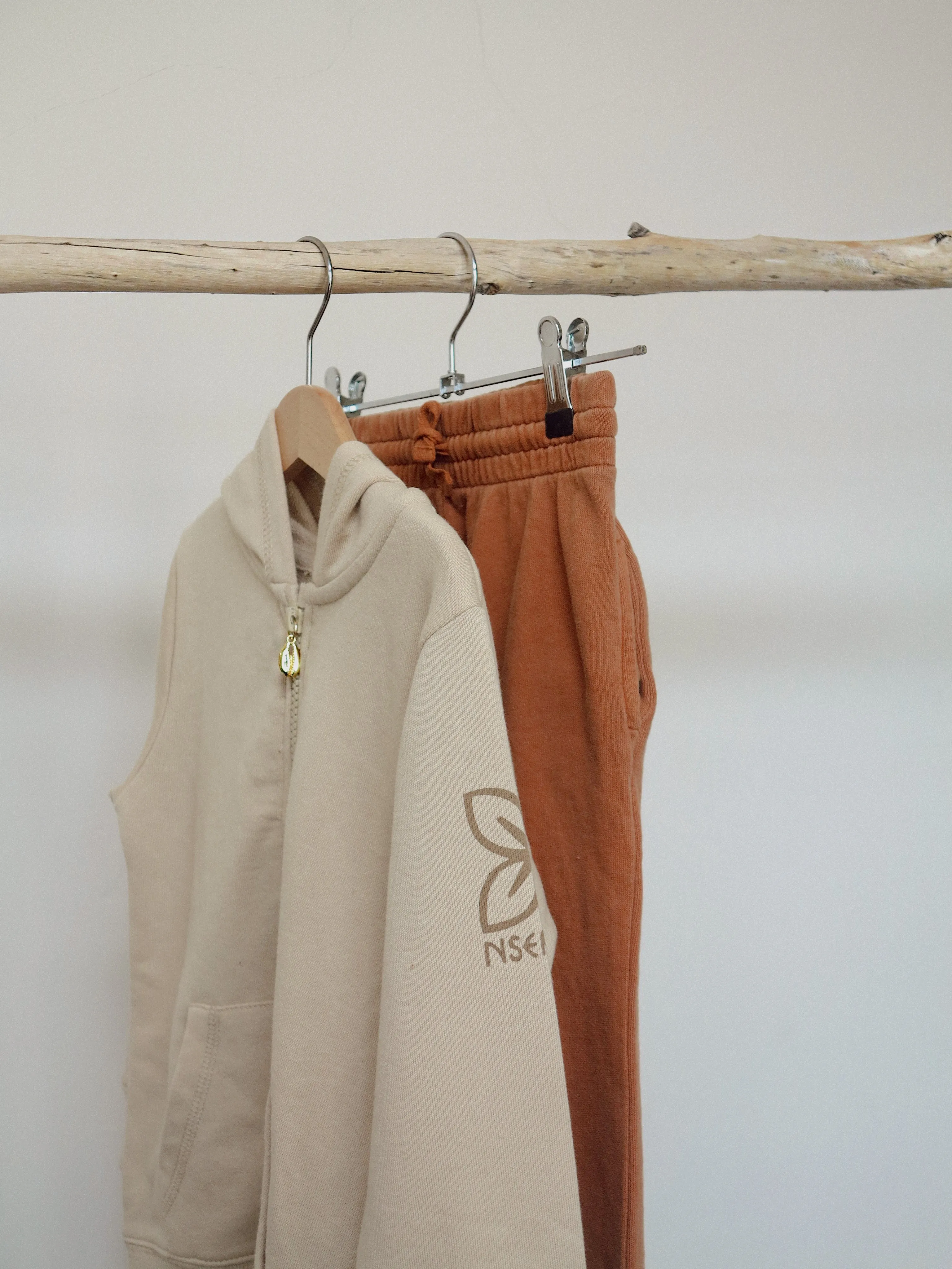 Zip Hooded Jumper | Sand Dunes